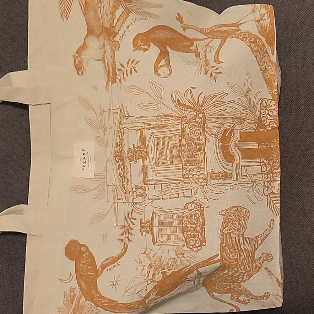 Sezane Canvas Tote - Picture 4 of 5